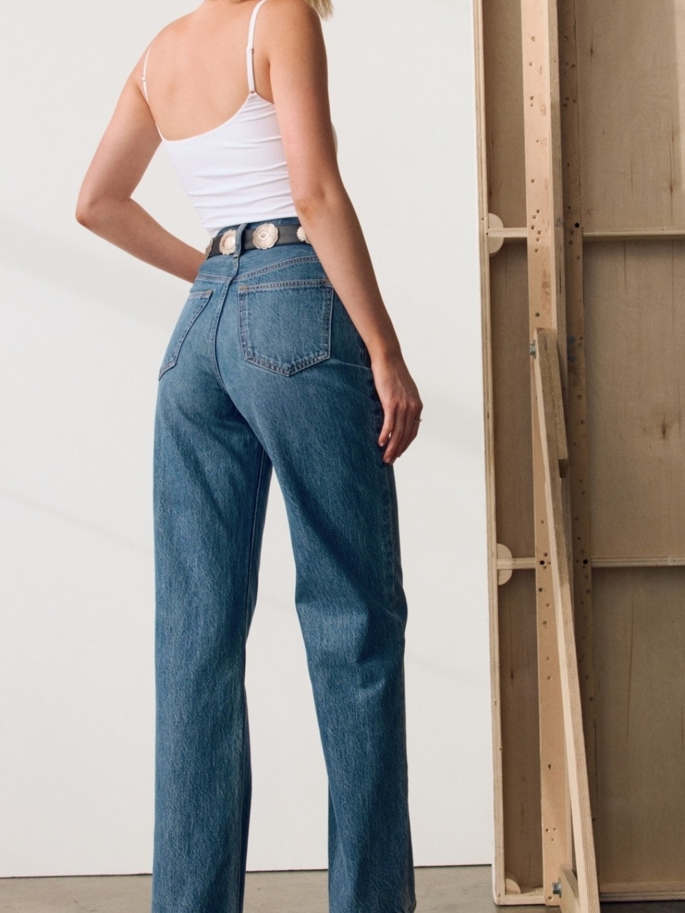 Abercrombie The Loose High Rise Jean In Curve Love